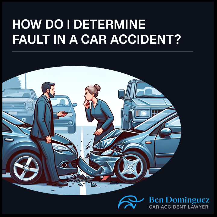 How do I determine fault in a car accident